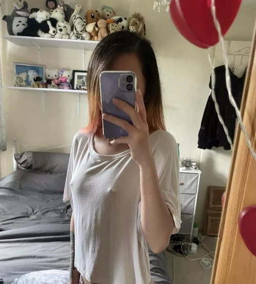 You can play with them through the shirt by buttslutt10