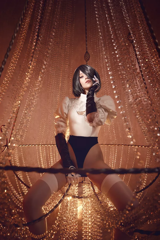 2P cosplay photoshoot by Dzikan (Nier Automata) posted by MaoDzikan
