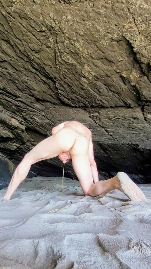 After a skinny dip, he grabbed my clothes and told me he wouldn't give them back unless I let him take photos of me pissing 😂 by usaguy1991