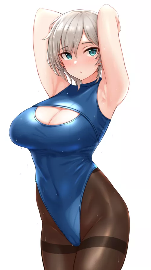 Anastasia Swimsuit And Pantyhose (Tomajiyama ) [Idolmaster] by sequence_string
