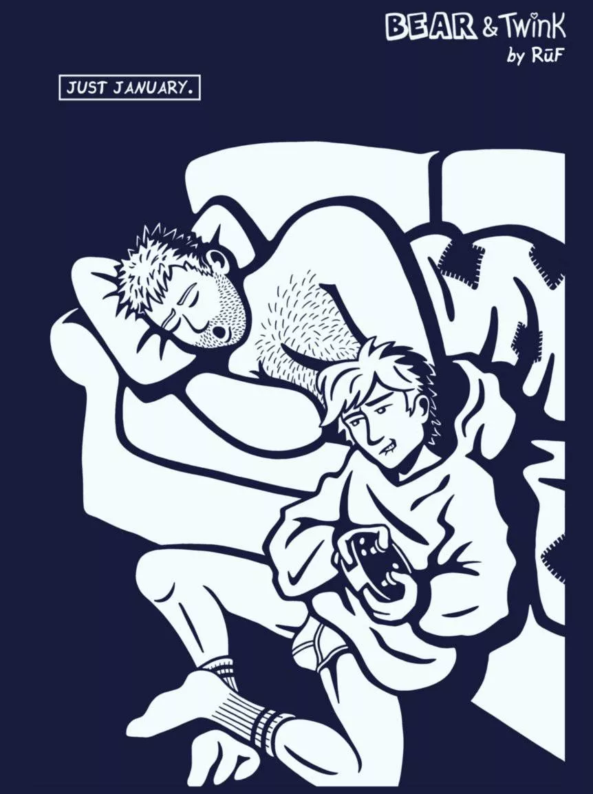 Bear & Twink by me posted by RufusArt