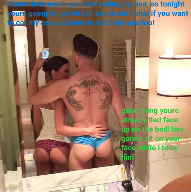 better hope he cums quick! (femdom, cuckold, ass worship, OC) posted by Moist_Supermarket_32