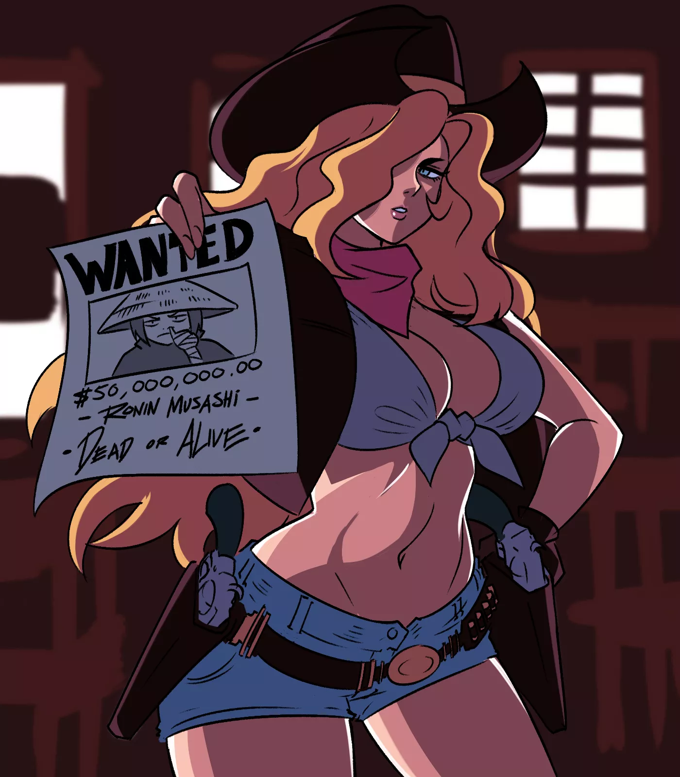 Cowgirl OC (Tinafate1) posted by hornyfortits2