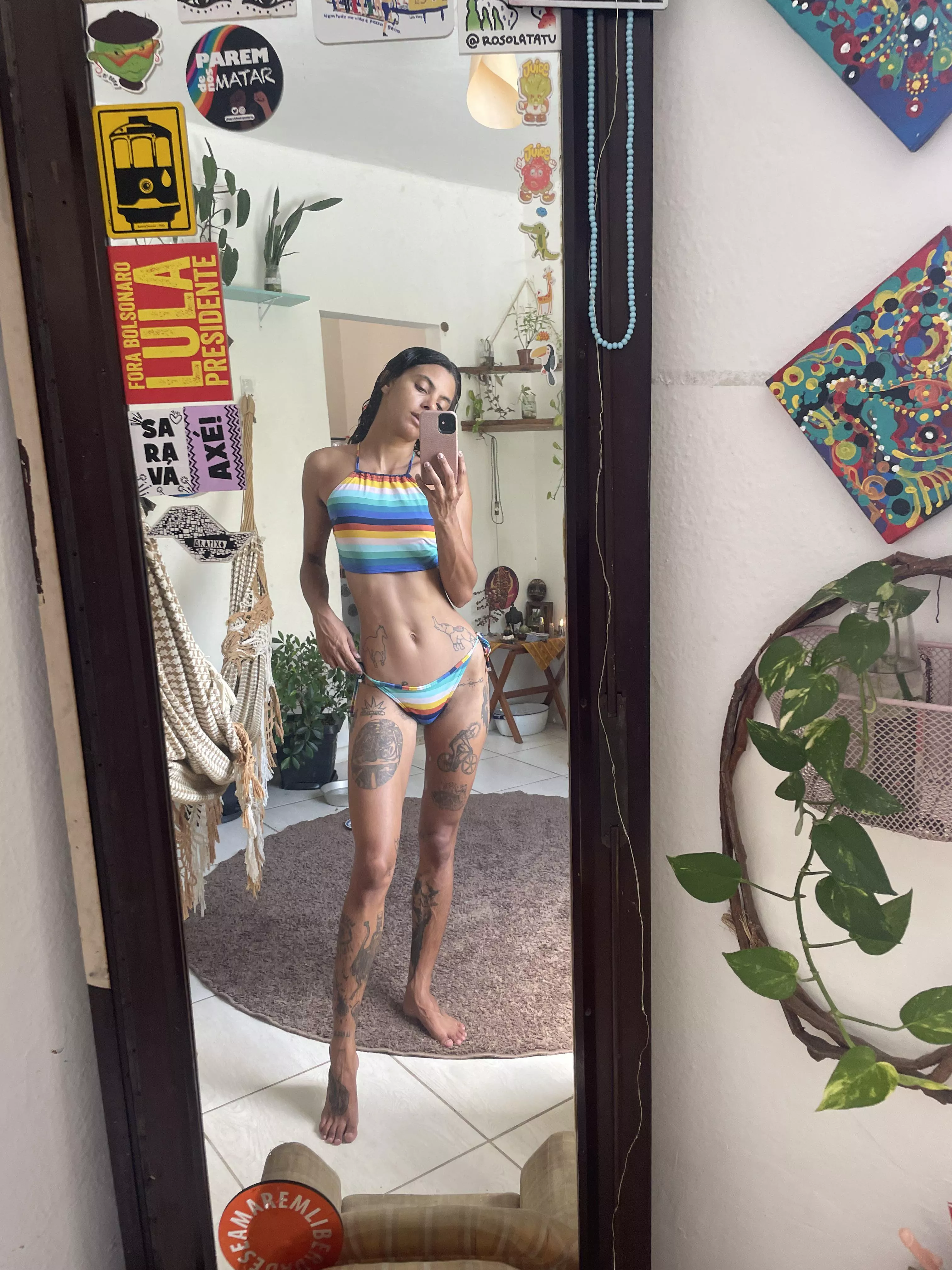 [F] the day i wore bikini to stay home all day 🥲 posted by atirrita-