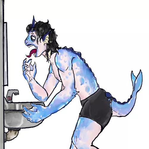 Feeling Vappy (M Human -> M Vaporeon) by Taxi_Tf