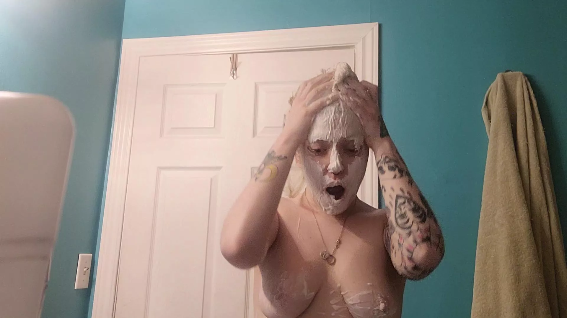 had some creamy fun tonight😉👅 posted by breotoole07