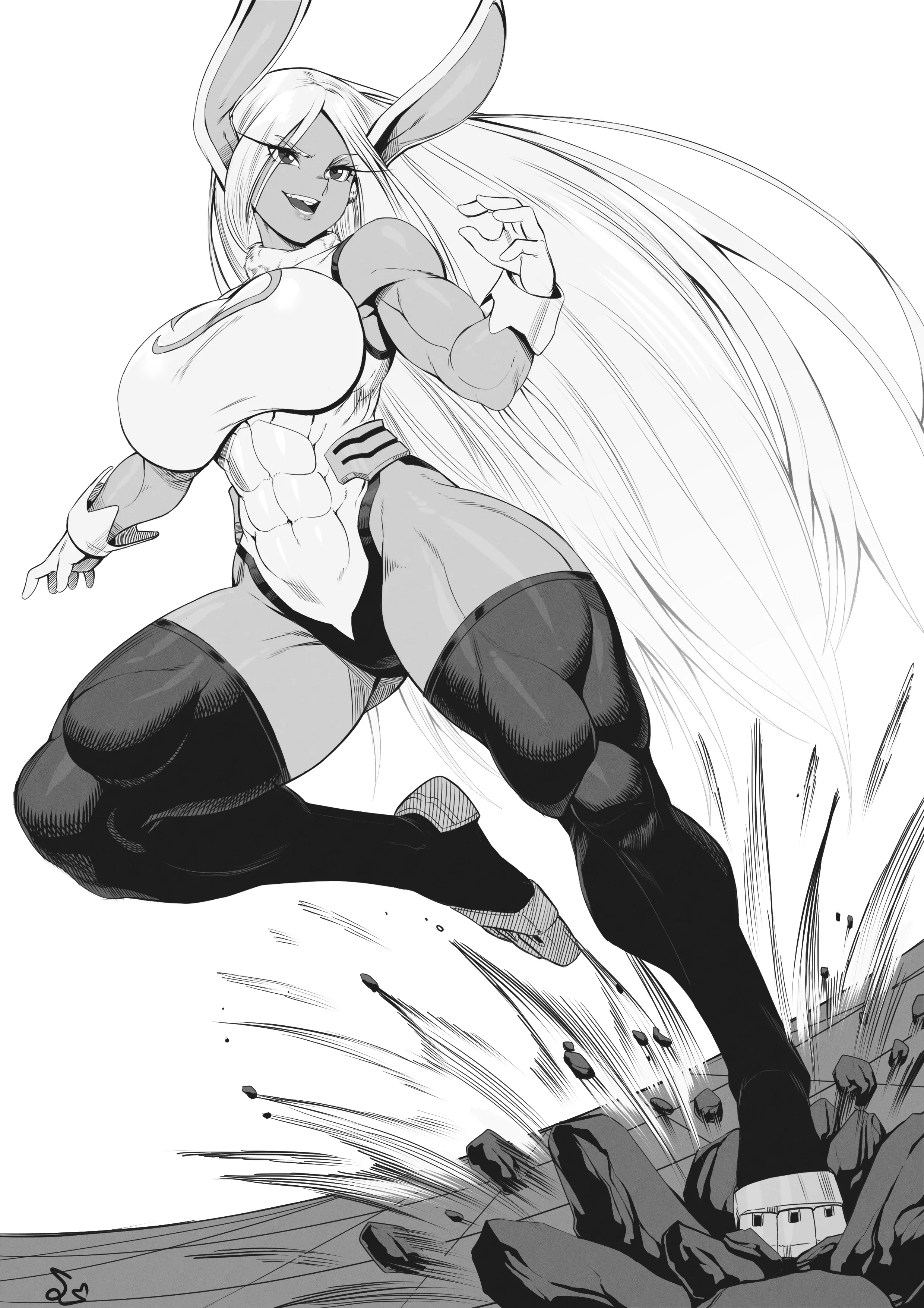 Hopping Miruko [Artist: SpeedL00ver] posted by ComaOfSouls