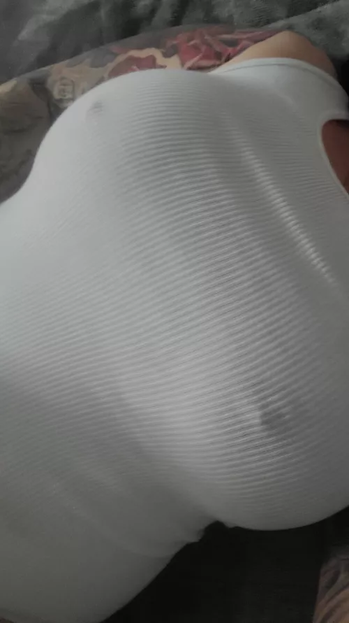 I love a white tank by Mrscraig4