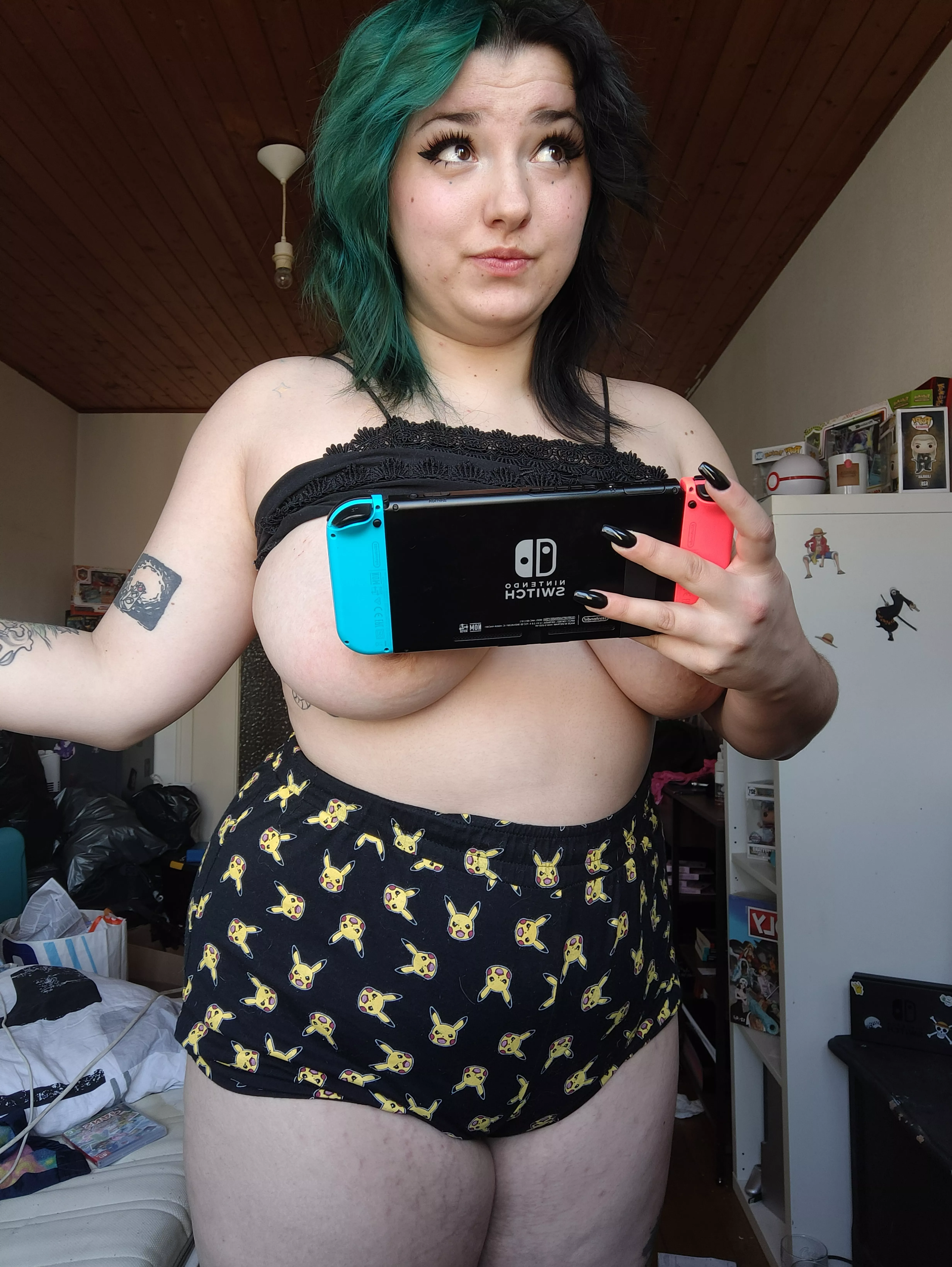 if you beat me in pokemon, I'll let you fuck me posted by anya_ange