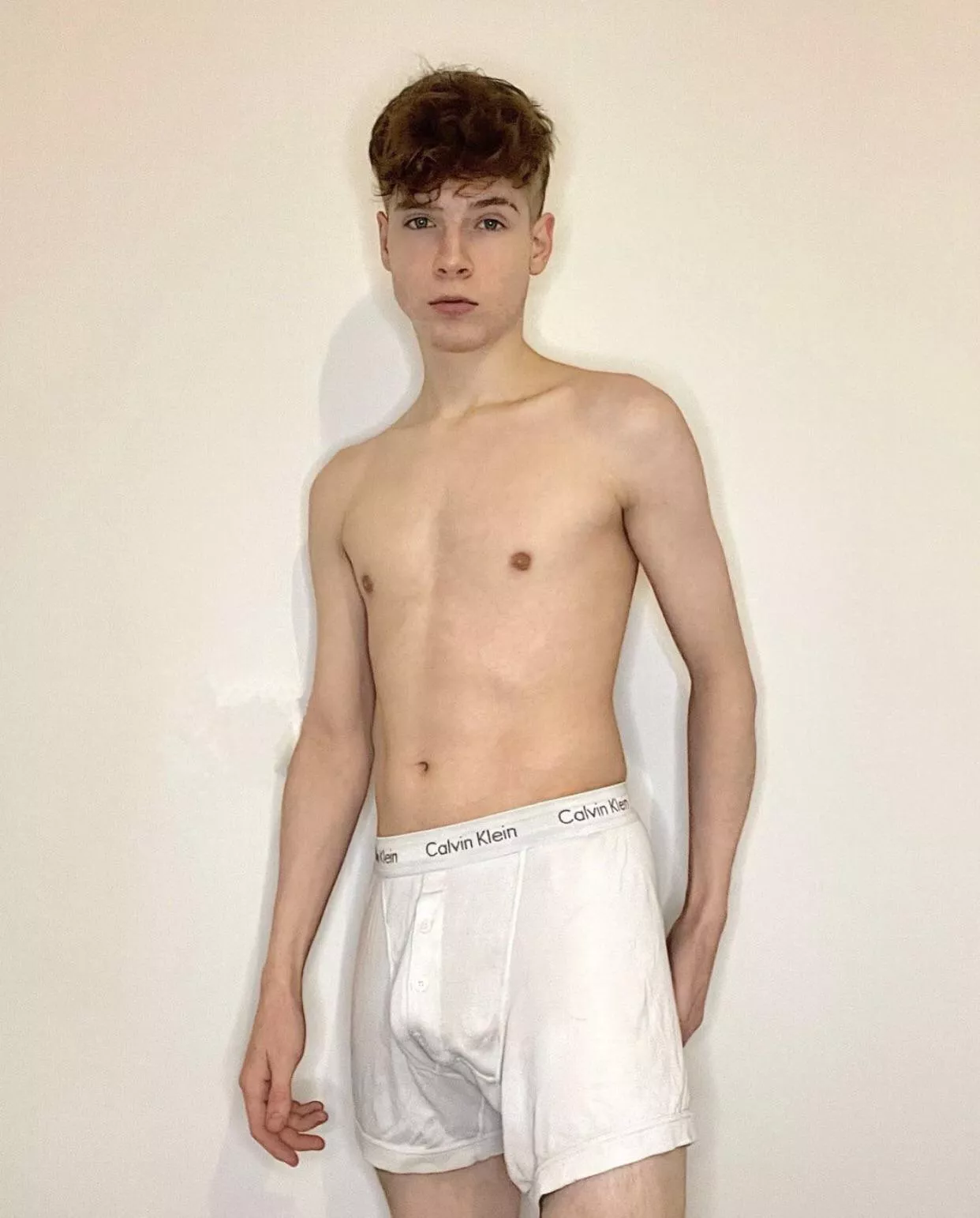 Me in ma Calvin’s ;) posted by LeoBrownXXX