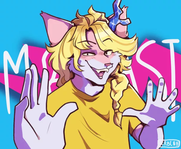 mrbeast commission i drew recently by verbenaowo