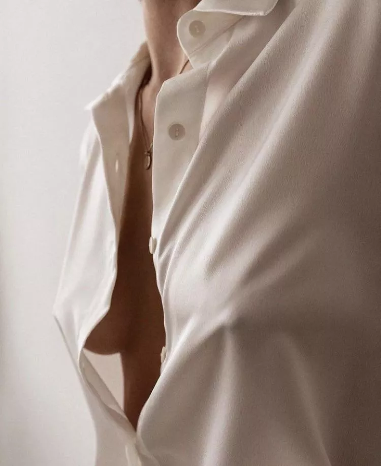 My husband’s boss is visiting us for a dinner tonight, think he’ll like my outfit? posted by throwaway_wifey88