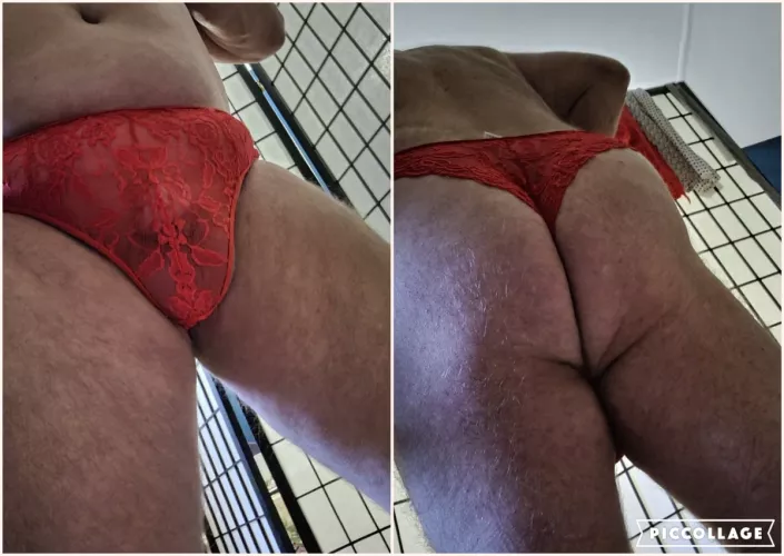 My sissy hubby was told it is valentine's week and to dress by wyckedjasmine