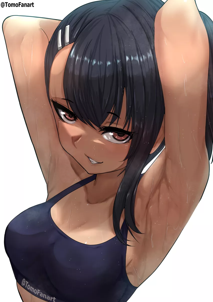 Nagatoro After Her Workout (Tomodachi) [Don't Toy with Me, Miss Nagatoro] posted by lewdedjacket