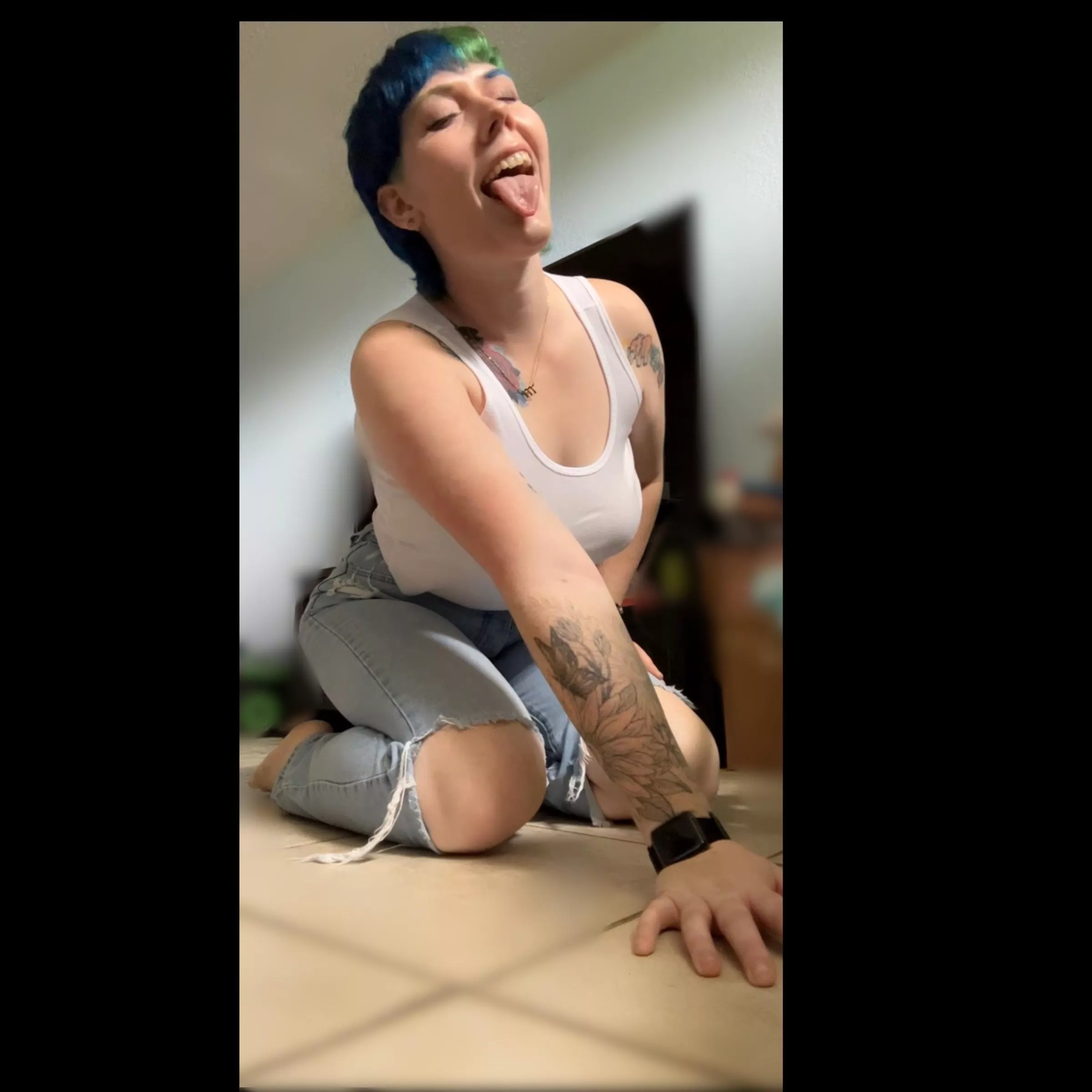 New hair 💚 posted by AshleyTaylor3714