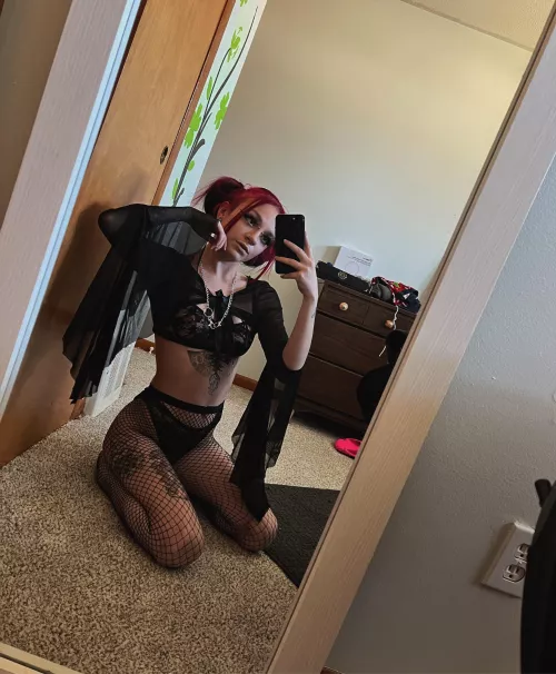 On my knees, awaiting you by milfnymph