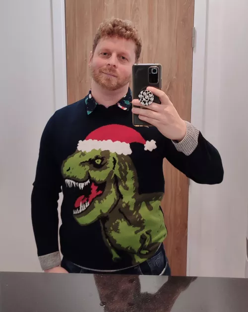 One from Christmas where I thought I looked cute by Jeremy-Tabalosa