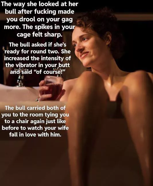 Taking a bath with her bull. posted by Kittyward74