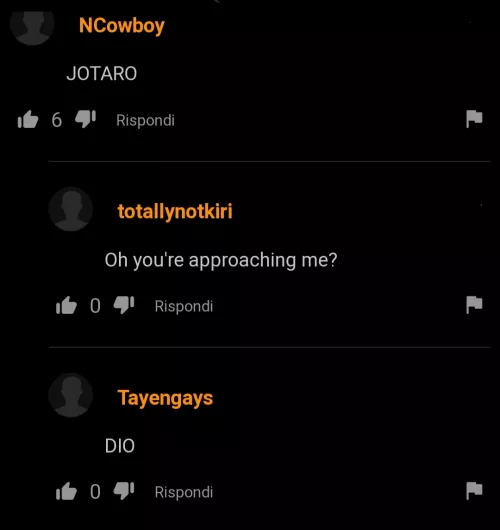 They said it for no reason but I found it very funny by angry3mokid