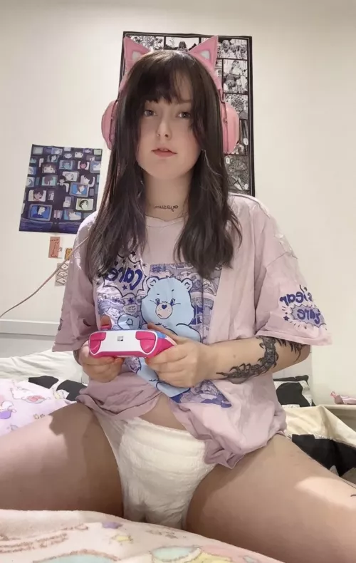 upvote if you would help her change! :3 by babybabybaby_backup