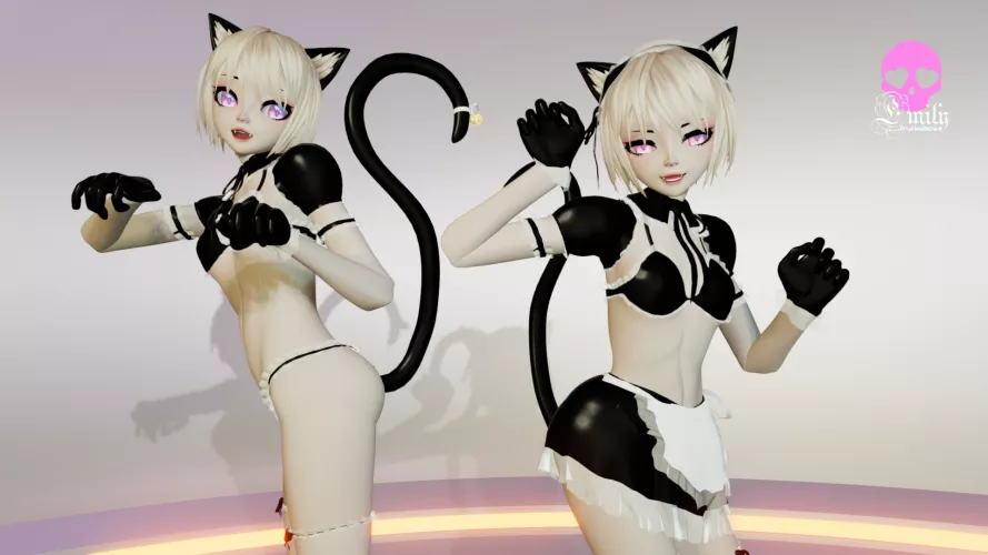 We have a surprise for you 😋 Come to us and guess who is the real Emy and who is the naughty girl who would like me to fuck her 😈🥵💦 https://chaturbate.com/emyliveshow by EmyLiveShow