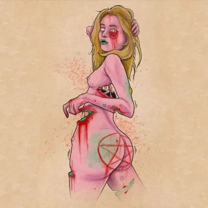 a Zombitch by me posted by Boyish_mind