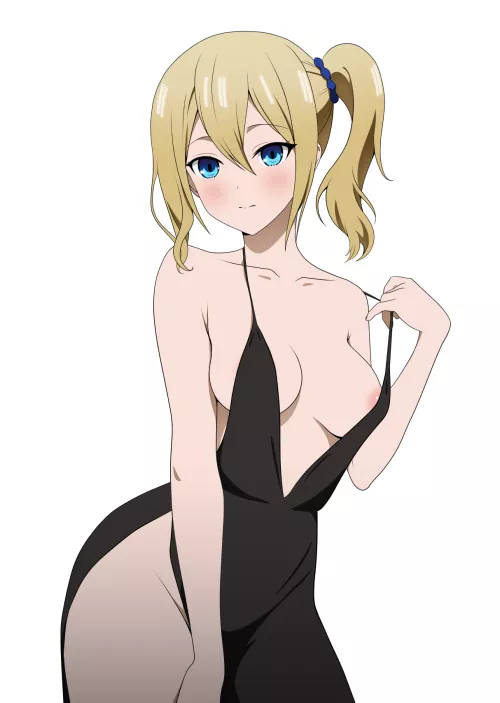 Black dress Hayasaka by xSaviour_N