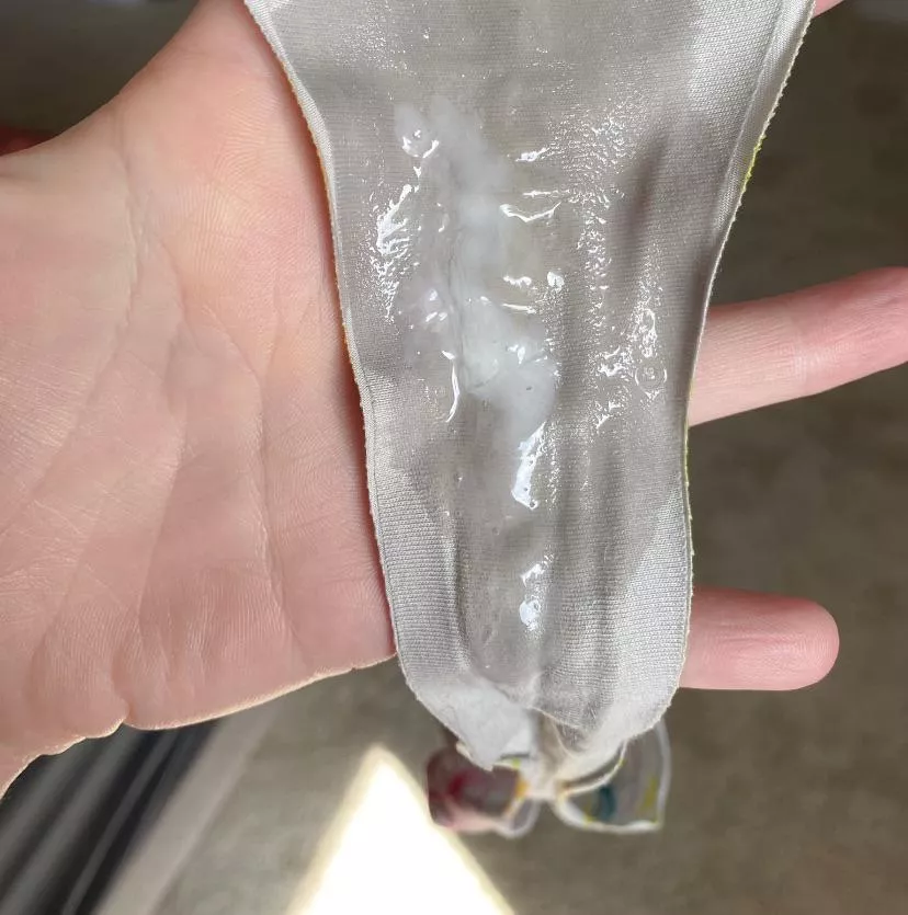 COMPLETELY soaked and FULL of cream. Makes your mouth water! [f] [usa] posted by TLCXXX