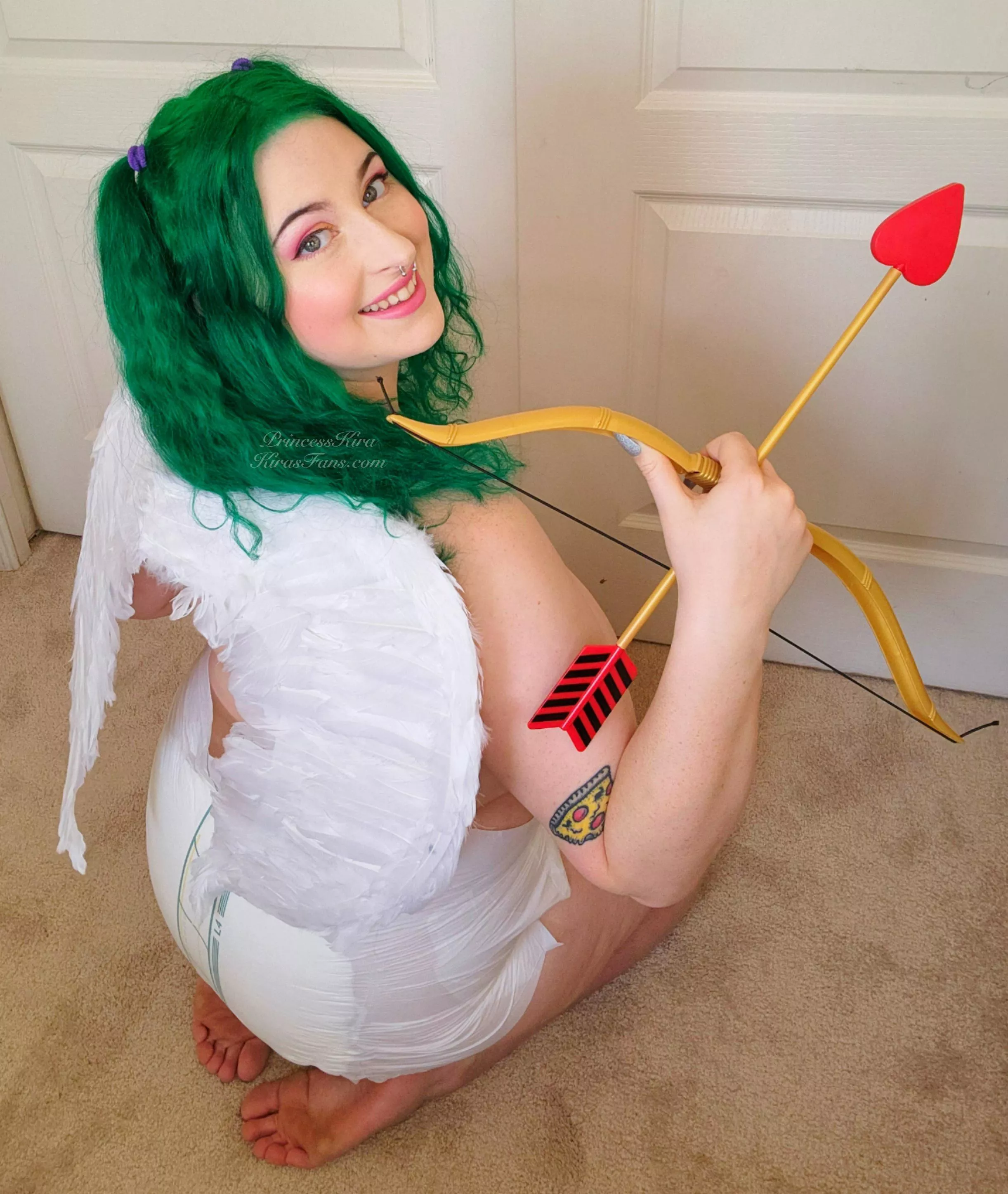 Did you know Cupid's arrow makes you fall in love with diapers? posted by PRlNCESSKlRA