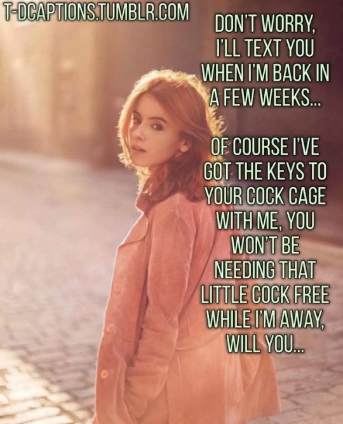 Going to be a long few weeks for you posted by SecretSadistSir