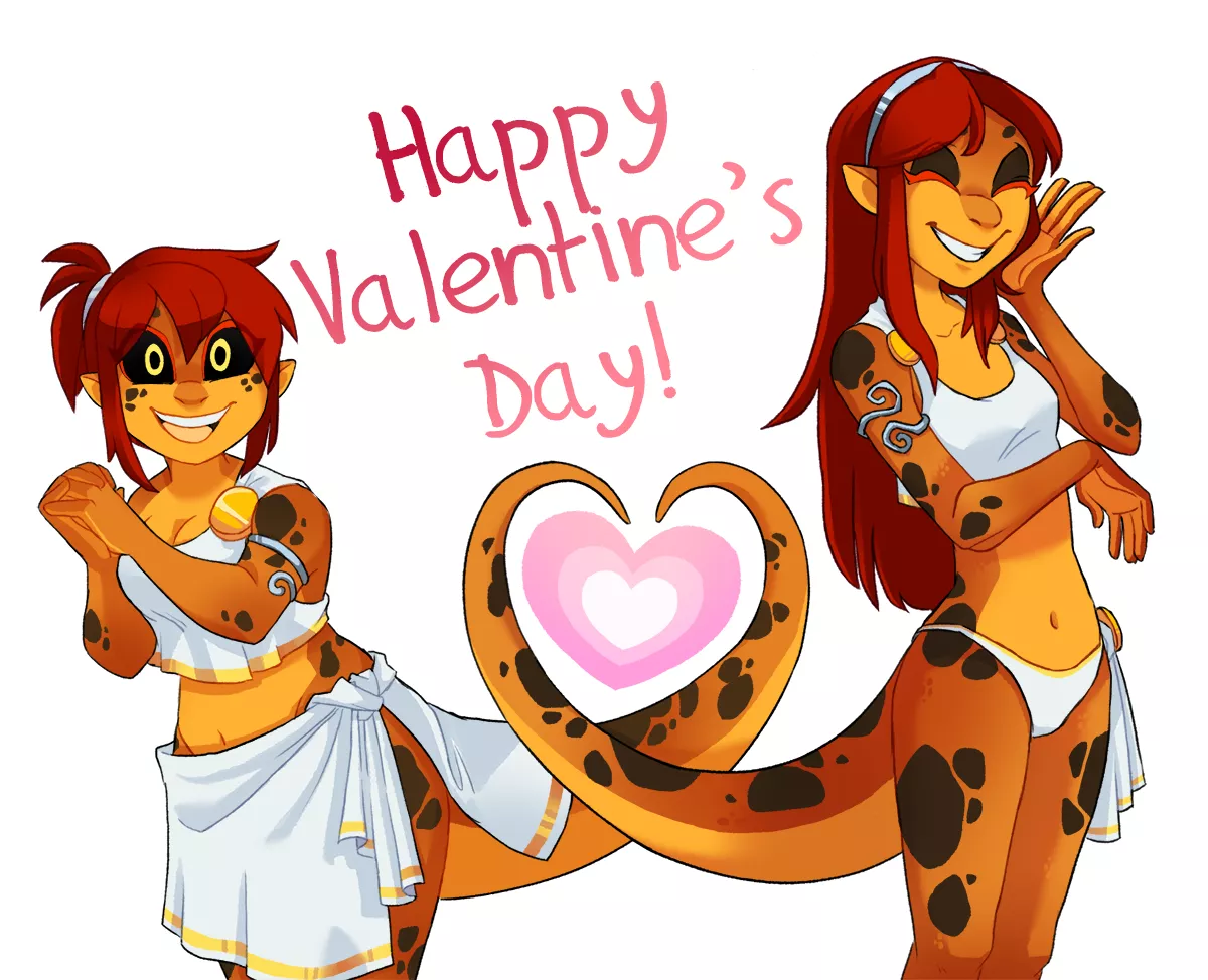 Happy valentines day from [Princess Hunter]! posted by An_Dant