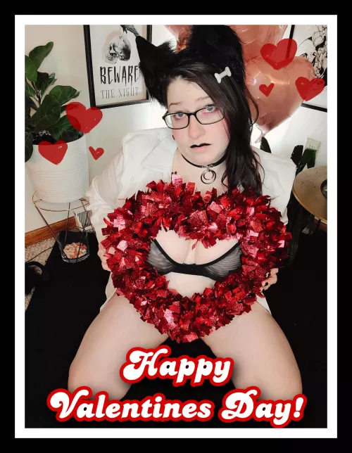 🐶🐾Happy Valentines Day!! 🐾🐶 by primalpuppyx