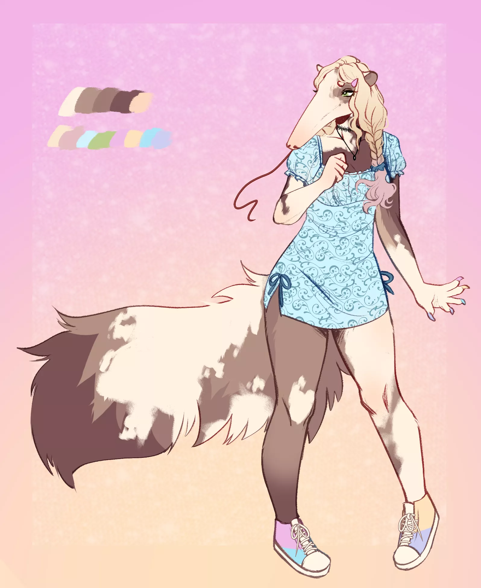 Have you ever seen a anteater oc? posted by KaijuuTeeth