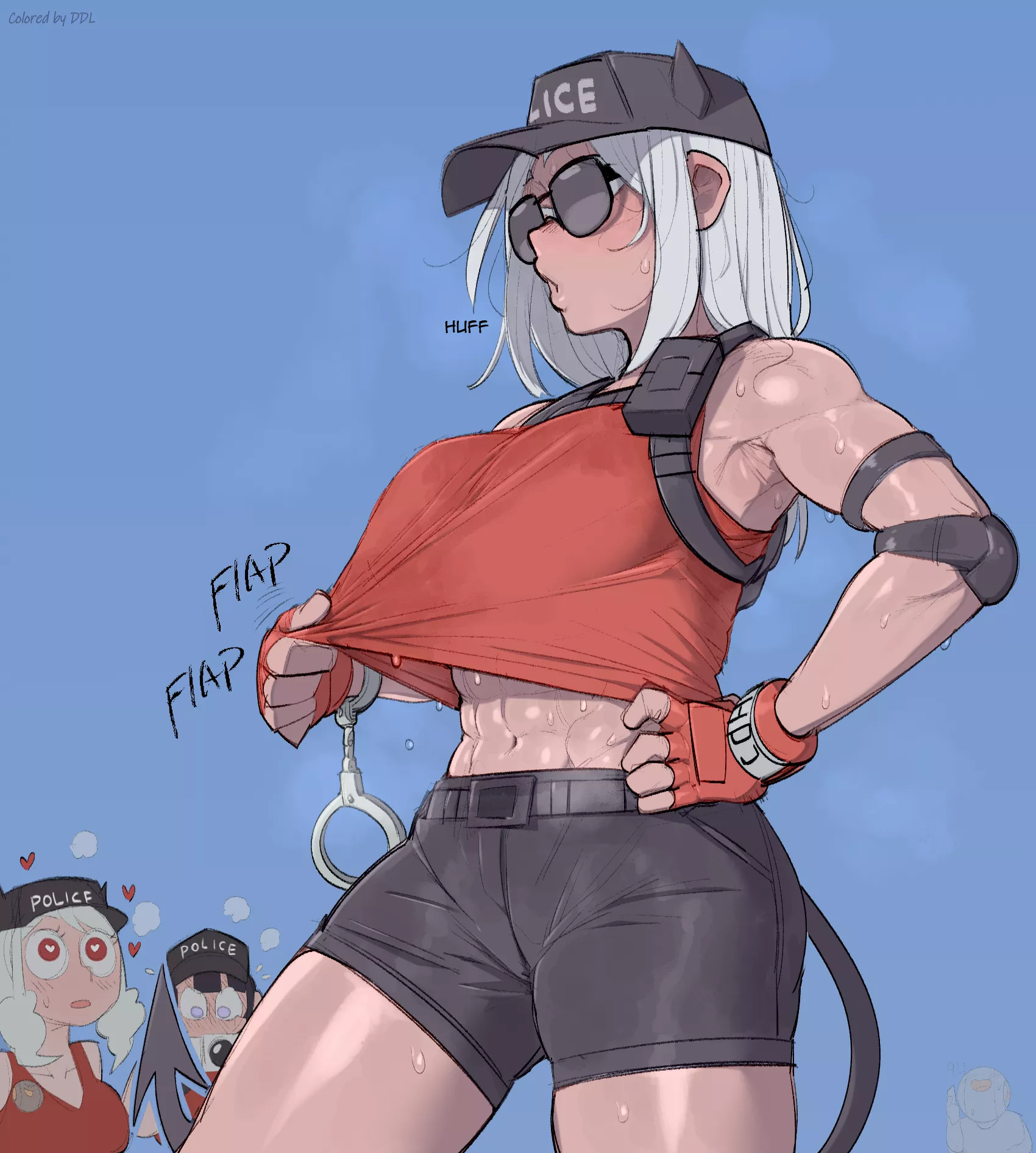 Hot Fuzz - Justice (Helltaker) [Artists: Krekkov & DDL] posted by Sea_Welcome_1416