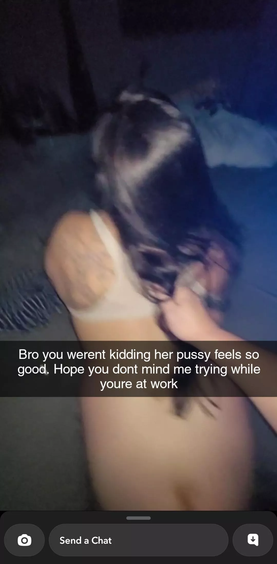 I didnt know he took this but he sent to my husband 🤷‍♀️ posted by TheShortAndInked1