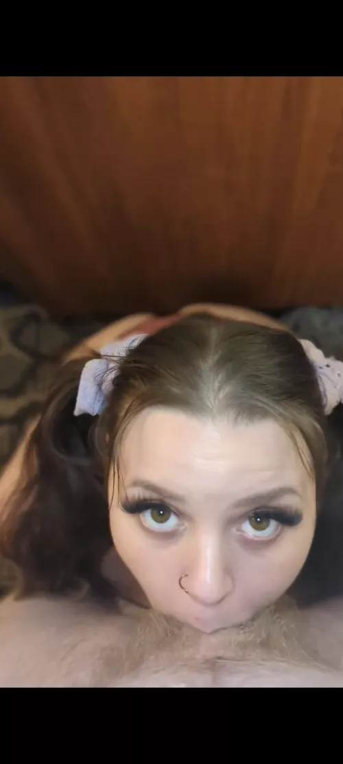 I love making cocks disappear 😉 by funlovingbbw