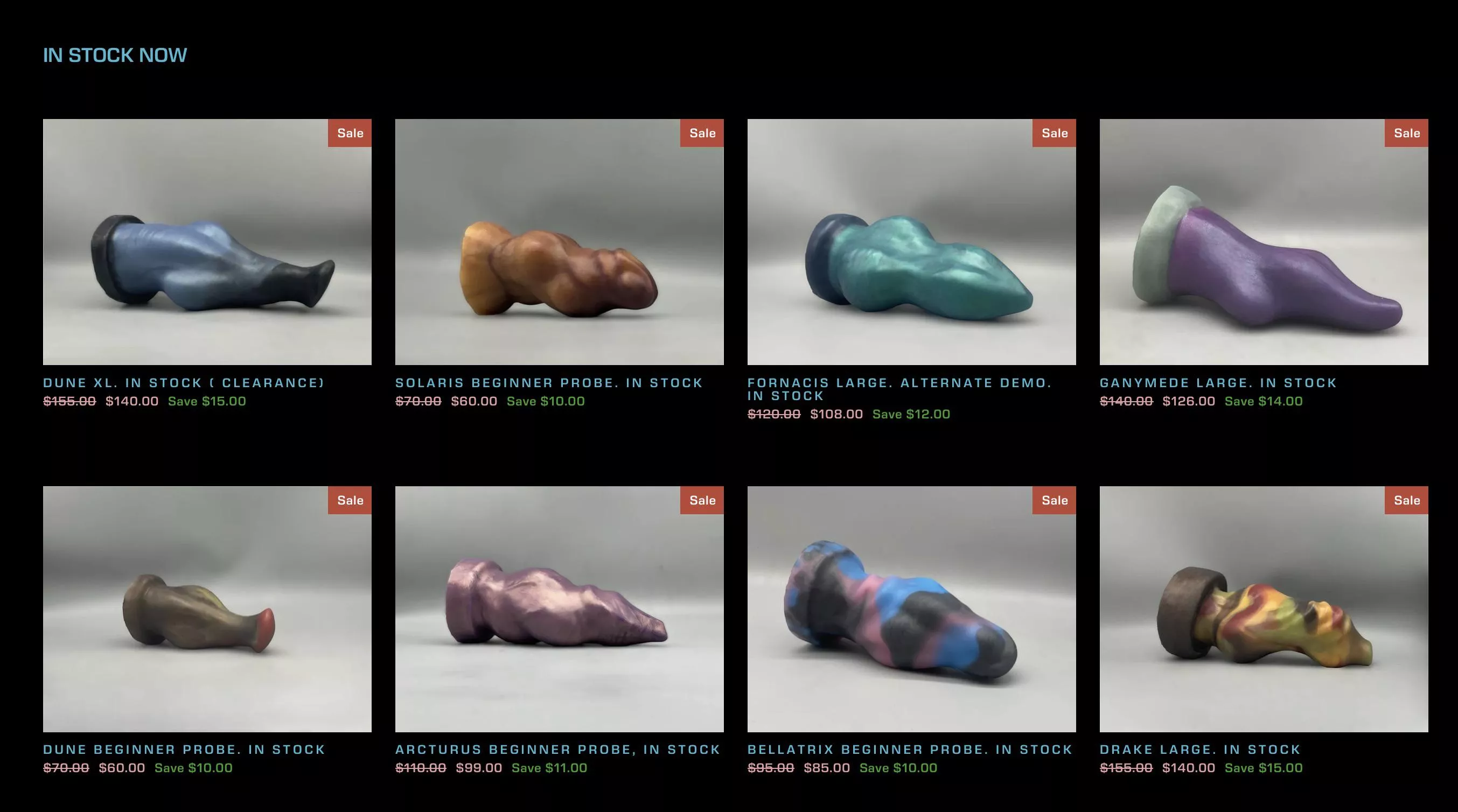 Inventory has a 10% discount on the #DayOfLove and toys have been flying off the webpages. This is all there is left before I could even announce it, but of course, my inventory is usually very small😉😍 at surveyofthecosmos.com posted by Survey_Of_The_Cosmos