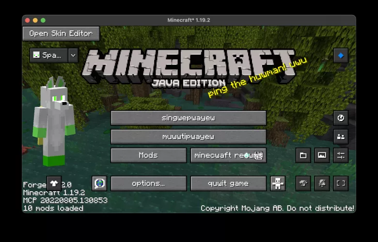 Minecraft owo by Lloydplays