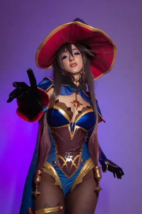 Mona from Genshin Impact cosplay by me by sedokovair_cosplay