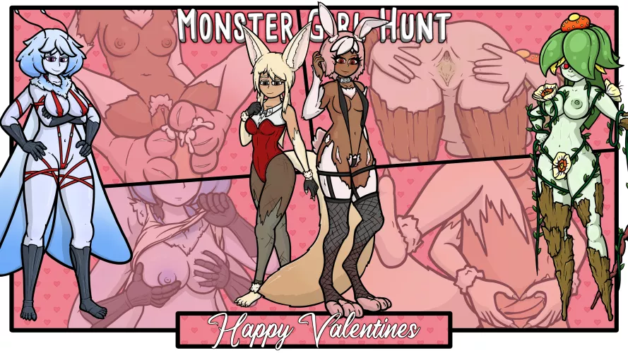 Monster Girl Hunt - Happy Valentines! by TinyDevilStudio