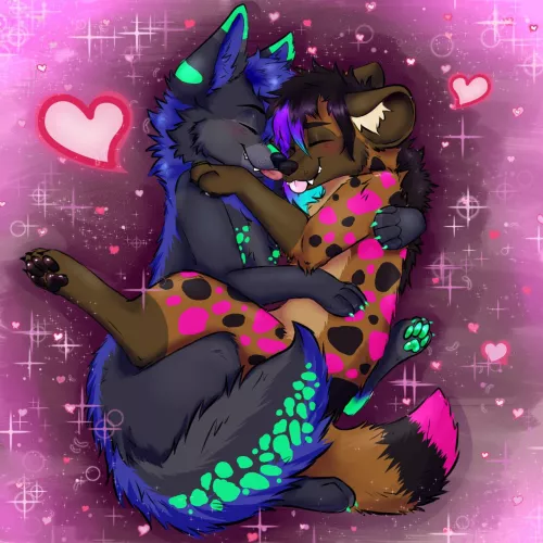 My boyfriend had this commissioned as a Valentine's Day gift for me, it made me tear up! by TobiasTheJackal