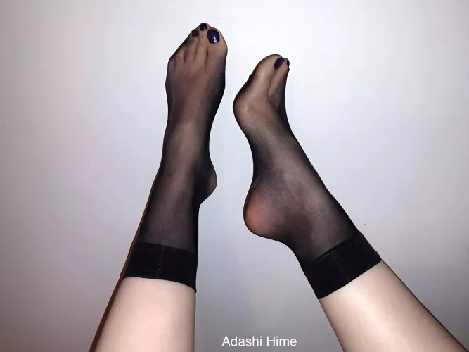 My silky socks want to be your Valentine by adashi_hime