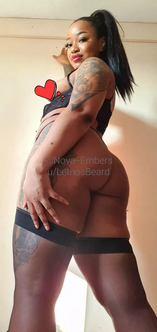 My thighs are too thicc for these stockings 😍 by LethosBeard