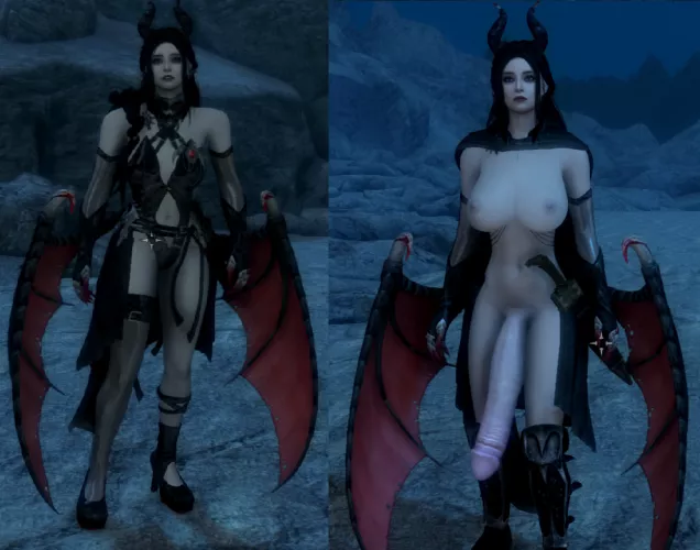 Serana's big secret by Memnarchthe59th