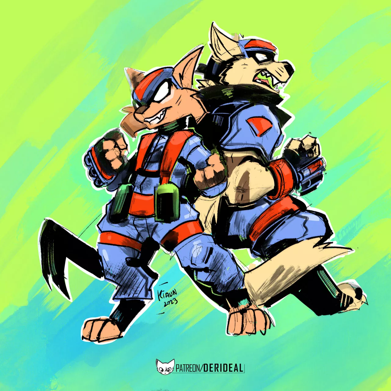 Swatkats (fanart by me) posted by derideal