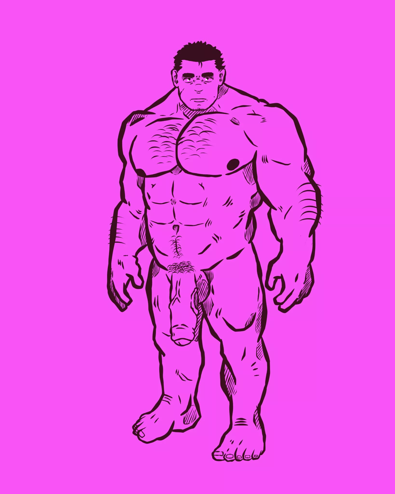 Tired Man - art by me posted by JoyJoyBulls