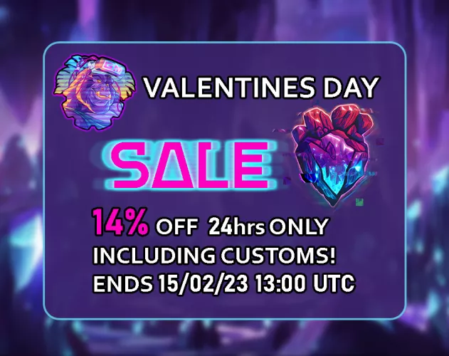 Valentines Day Sale 14% OFF/ 24hrs Only @ gorilla-machine.com by Gorilla-Machine