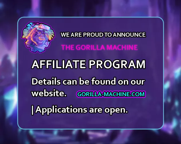 Want FREE TOYS? Our Official Affiliate Program is now open! gorilla-machine.com by Gorilla-Machine