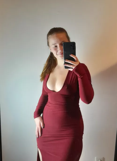 Wearing a bra with this would ruin this nice dress by SensualNature99