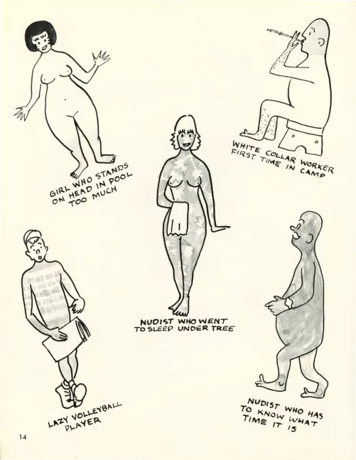 What your tan lines say about you - Part 1 (Suntan magazine, May 1957) by NaturistPictures